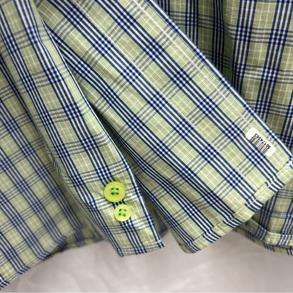 Ragazzo Uomo boys plaid button-up collared shirt. - Picture 5 of 11